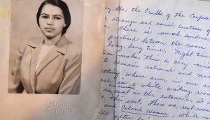 Rosa Parks con texto